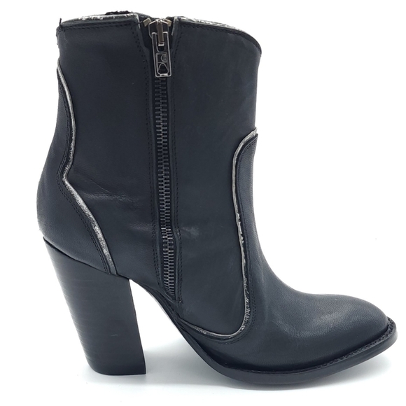 Old Gringo Marillyn Short 6 Inch Black Heeled Boot Women's Size 7 B - Picture 7 of 15